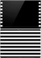 White and Black Stripes Surface Pro (2017) Skin